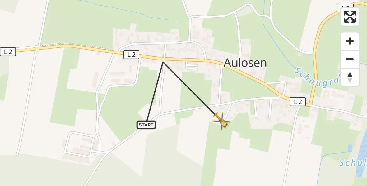 Flugroute Rettungshubschrauber Aland - Aland, 17 April 2026, 16:16