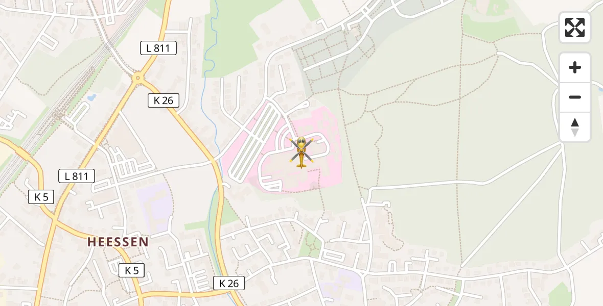 Flugroute Ambulanzhubschrauber Hamm - Hamm, 17 April 2026, 18:49