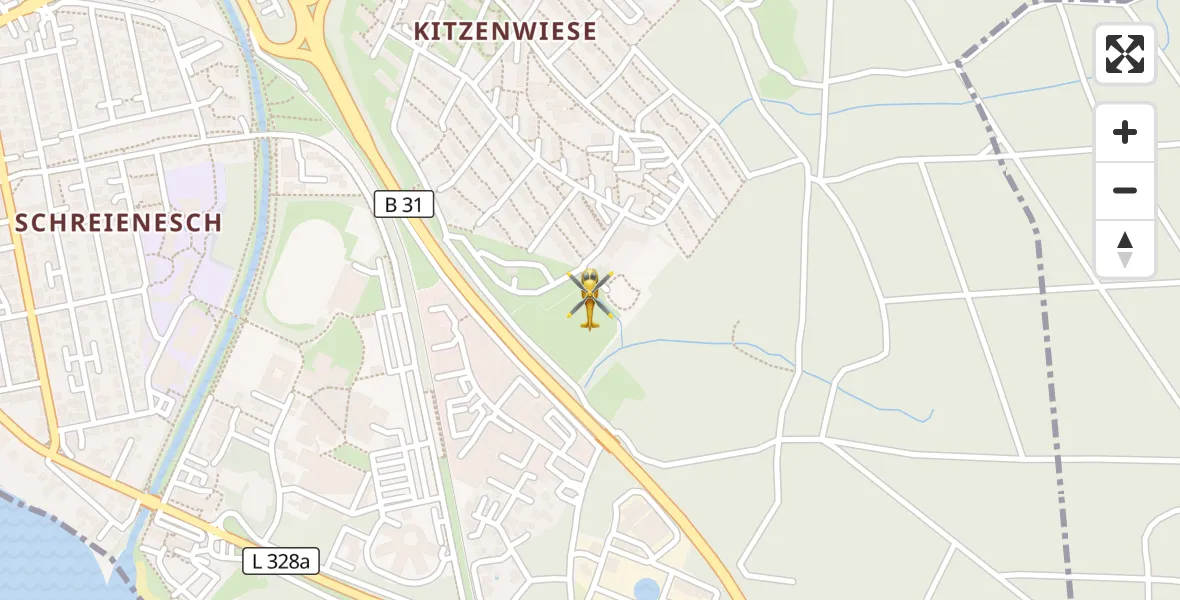 Flugroute Rettungshubschrauber Friedrichshafen - Friedrichshafen, 18 April 2026, 06:27