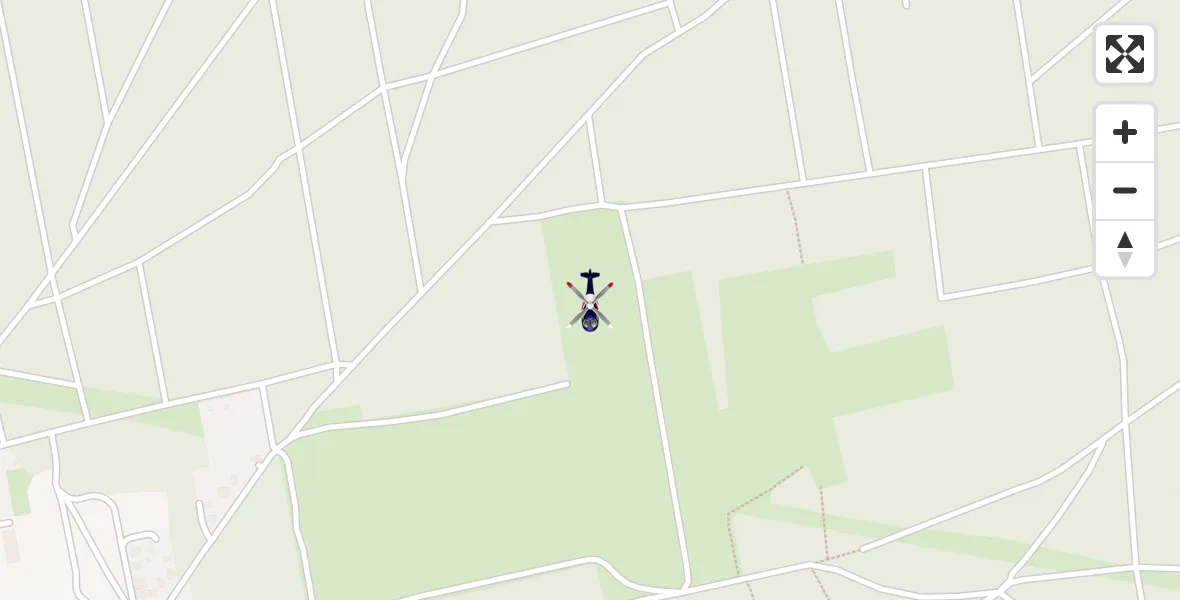 Flugroute Polizeihubschrauber Kremmen - Kremmen, 18 April 2026, 07:20
