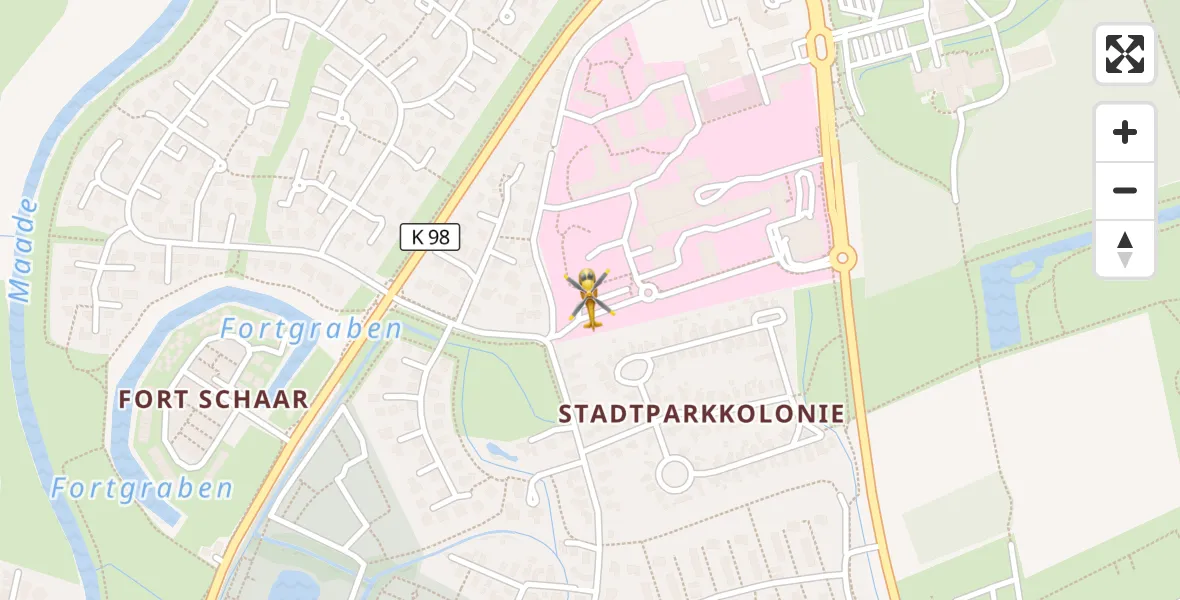 Flugroute Rettungshubschrauber Wilhelmshaven - Wilhelmshaven, 18 April 2026, 07:37