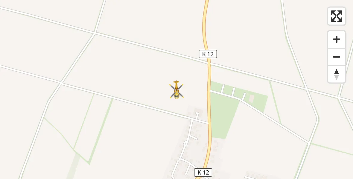 Flugroute Rettungshubschrauber Dahlum - Dahlum, 18 April 2026, 08:24