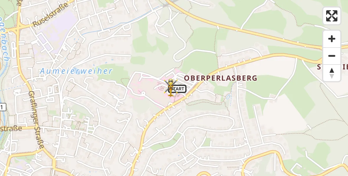 Flugroute Rettungshubschrauber Deggendorf - Deggendorf, 18 April 2026, 09:00