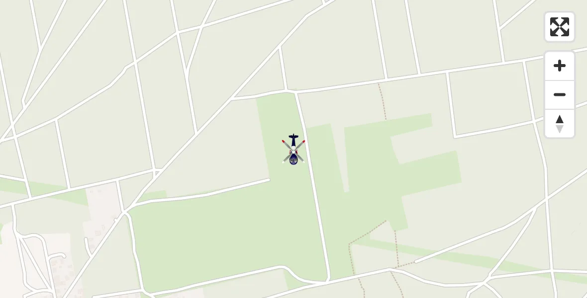 Flugroute Polizeihubschrauber Kremmen - Kremmen, 18 April 2026, 09:13