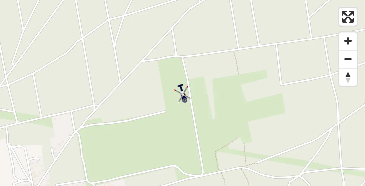 Flugroute Polizeihubschrauber Kremmen - Kremmen, 18 April 2026, 11:49