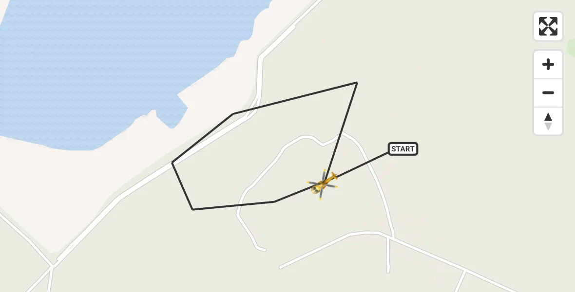Flugroute Ambulanzhubschrauber Haltern am See - Haltern am See, 18 April 2026, 13:07