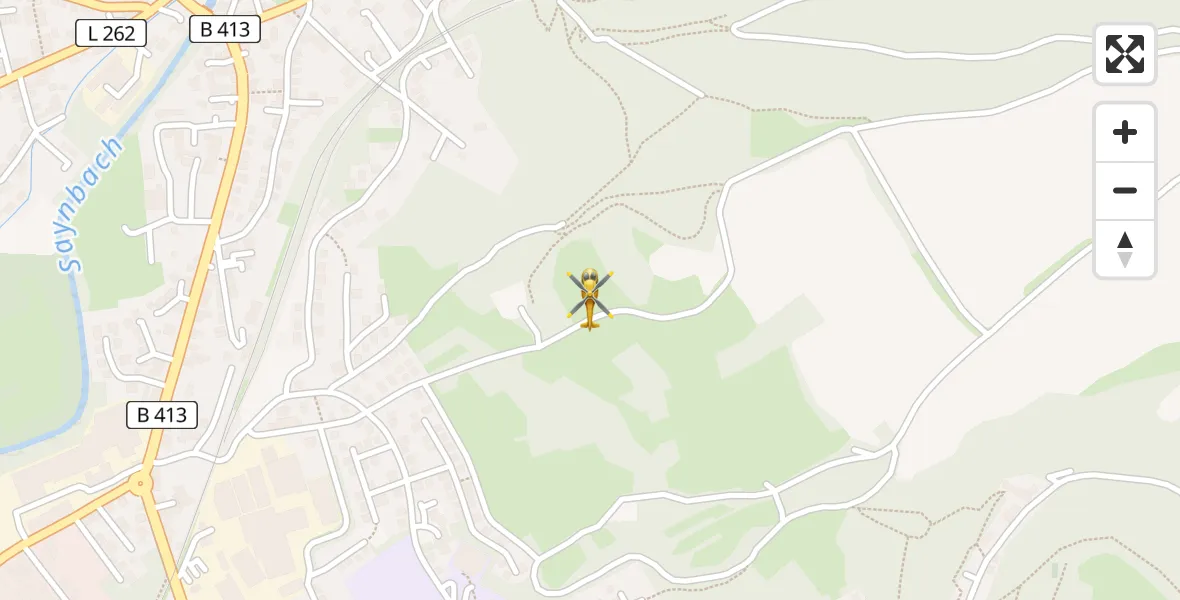 Flugroute Rettungshubschrauber Bendorf - Bendorf, 18 April 2026, 14:17