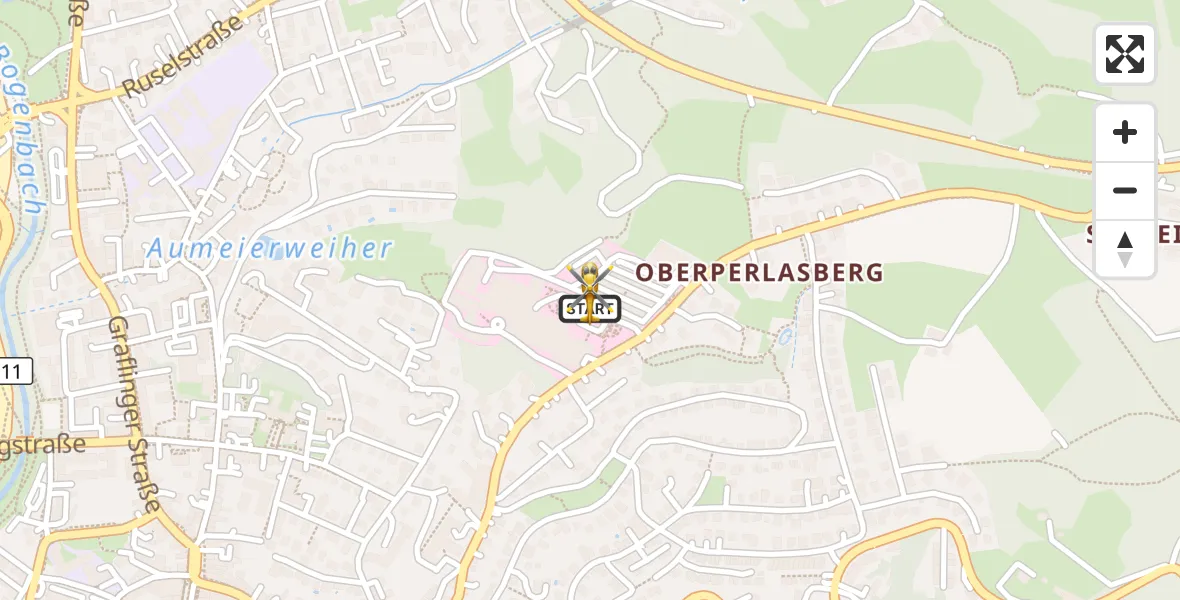 Flugroute Rettungshubschrauber Deggendorf - Deggendorf, 18 April 2026, 14:28