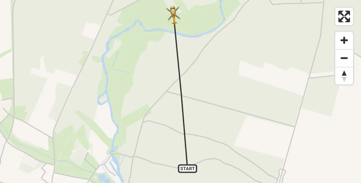 Flugroute Rettungshubschrauber Perleberg - Perleberg, 18 April 2026, 15:17