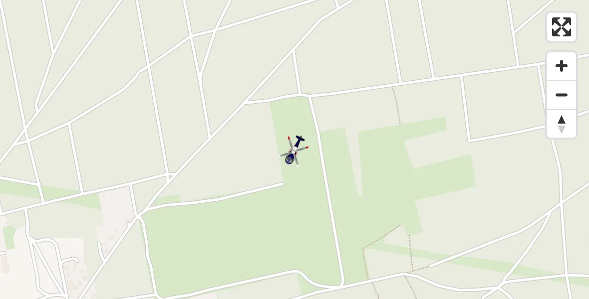 Flugroute Polizeihubschrauber Kremmen - Kremmen, 18 April 2026, 17:08
