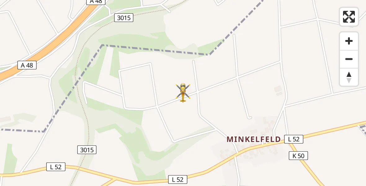 Flugroute Ambulanzhubschrauber Kerben - Kerben, 18 April 2026, 17:51