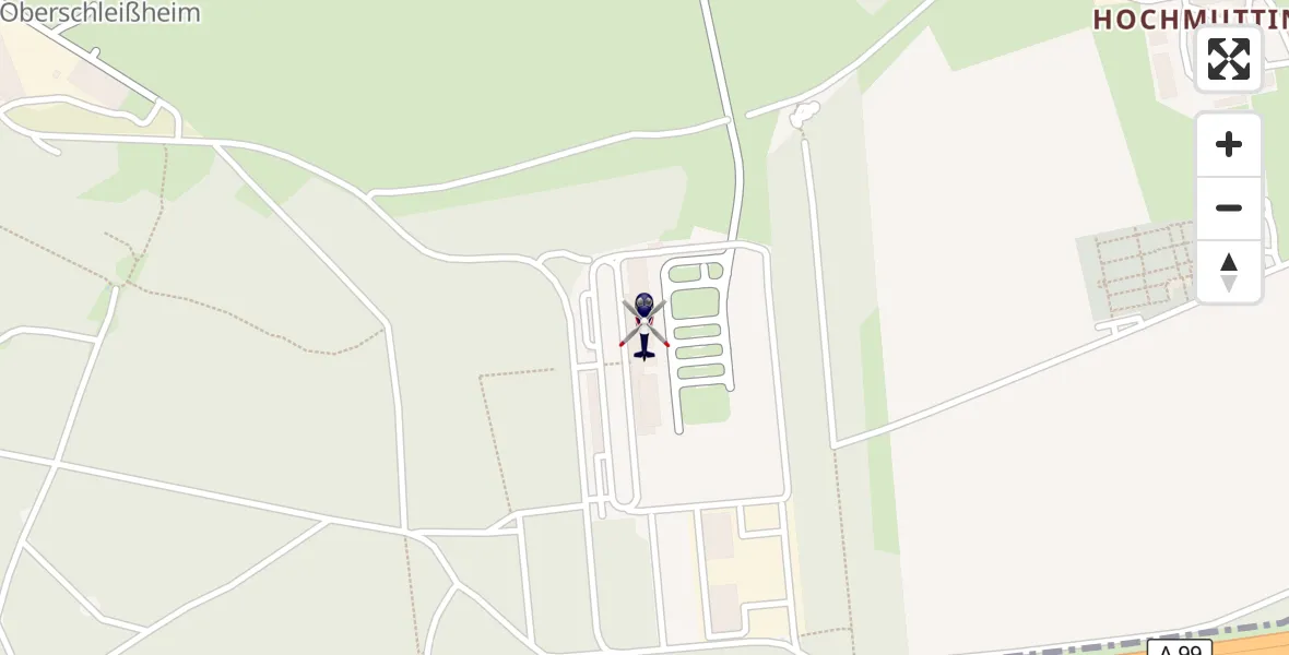 Flugroute Polizeihubschrauber Oberschleißheim - Oberschleißheim, 19 April 2026, 09:44