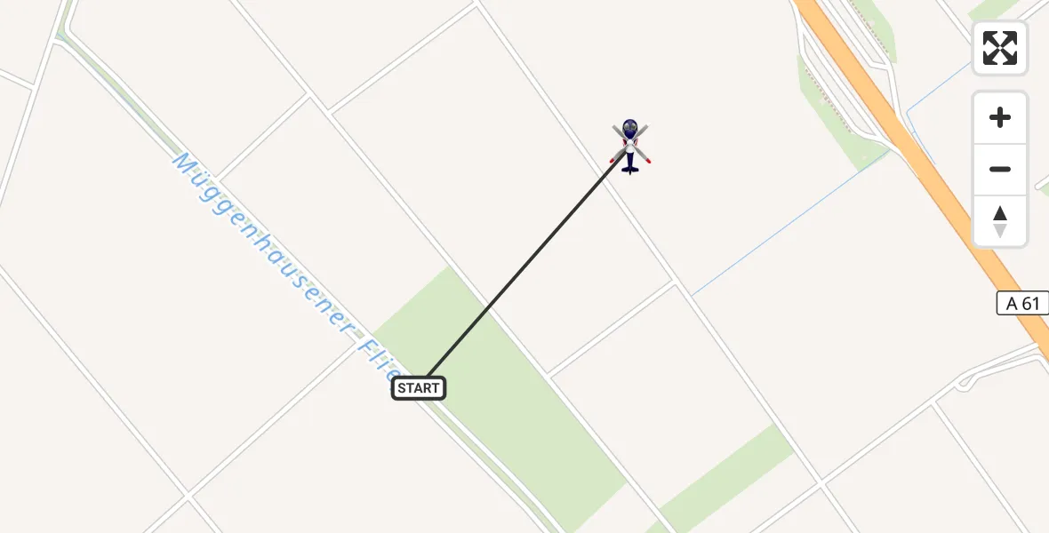 Flugroute Polizeihubschrauber Weilerswist - Weilerswist, 20 April 2026, 09:18
