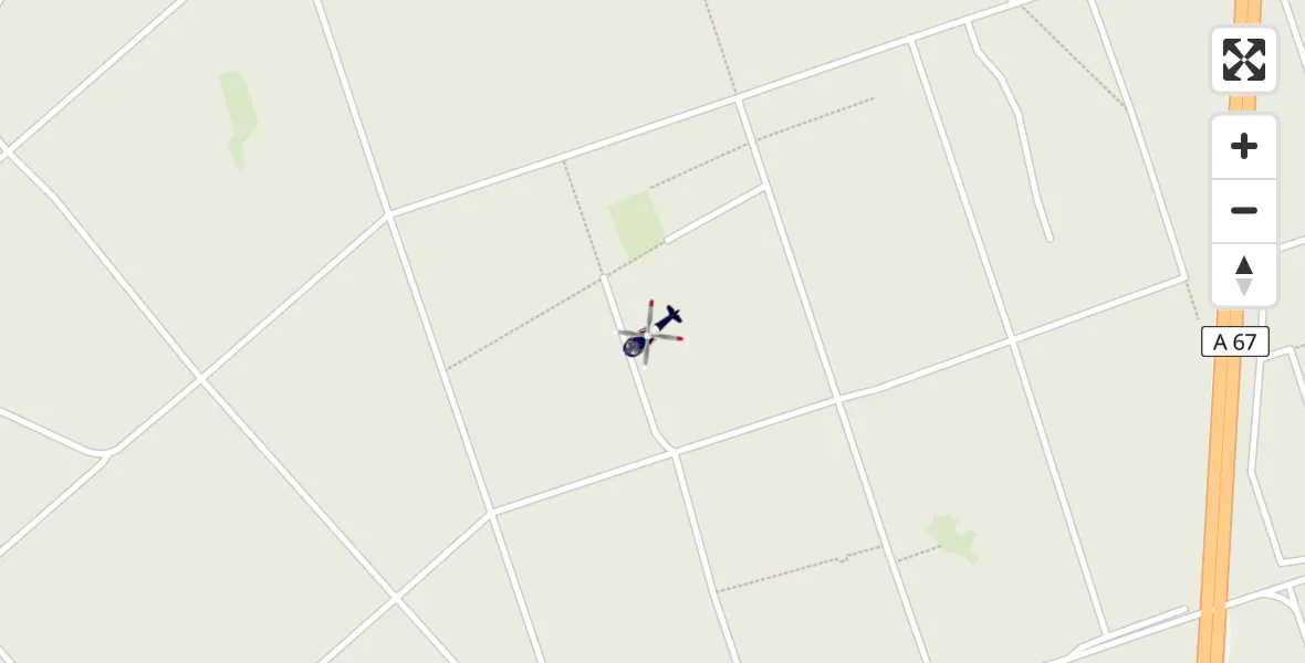 Flugroute Polizeihubschrauber Viernheim - Viernheim, 20 April 2026, 19:01