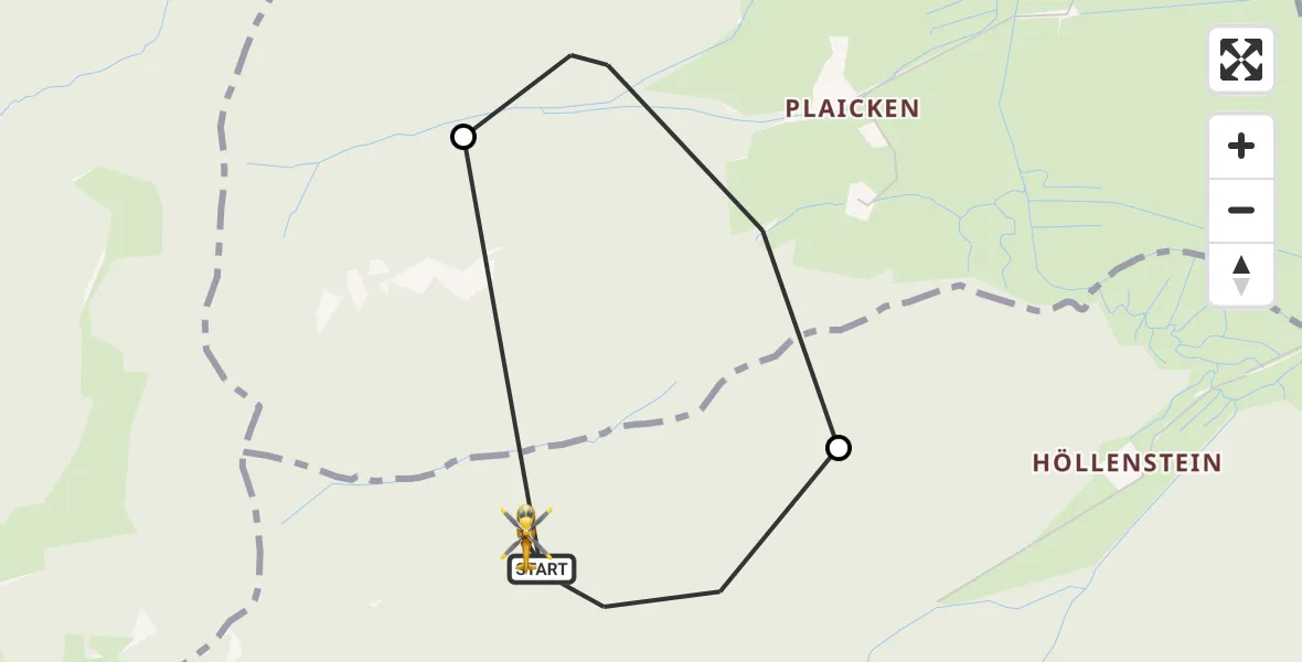 Flugroute Rettungshubschrauber Eschenlohe - Eschenlohe, 21 April 2026, 09:52