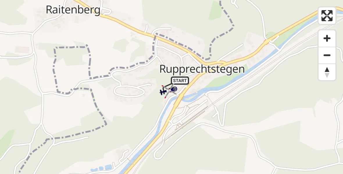 Flugroute Polizeihubschrauber Hartenstein - Hartenstein, 21 April 2026, 12:37