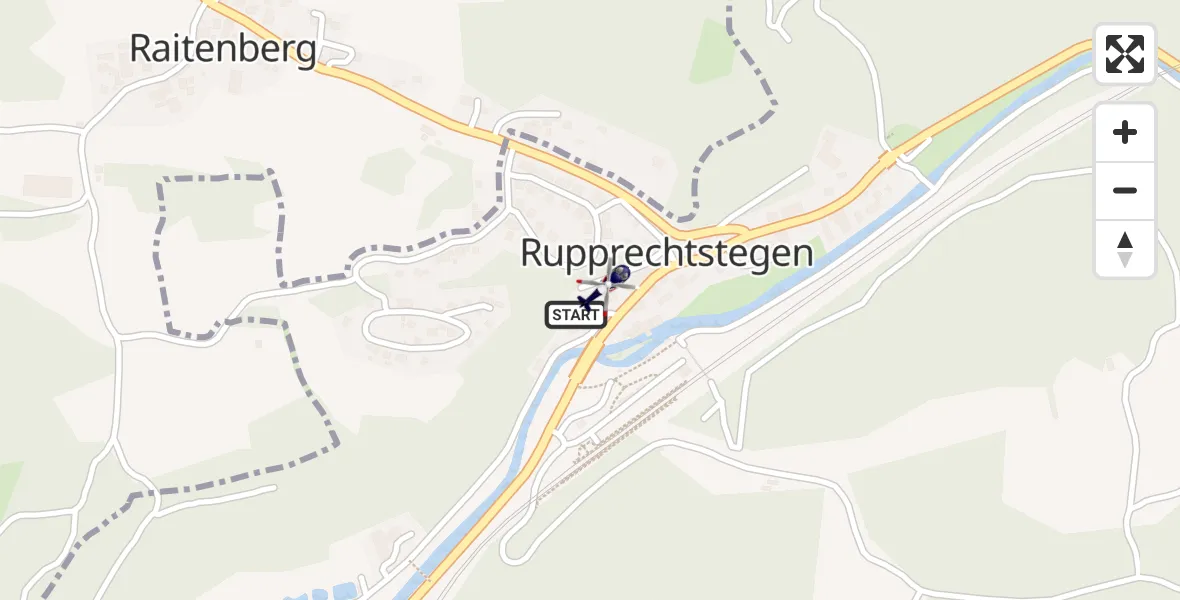 Flugroute Polizeihubschrauber Hartenstein - Hartenstein, 21 April 2026, 12:41