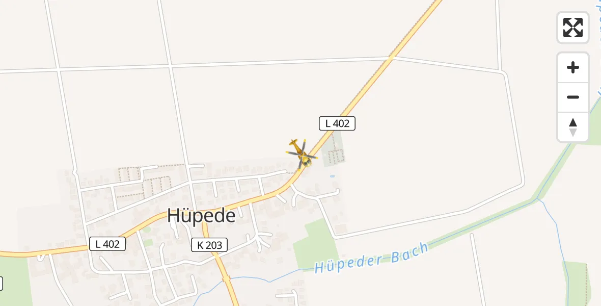 Flugroute Rettungshubschrauber Pattensen - Pattensen, 21 April 2026, 15:03