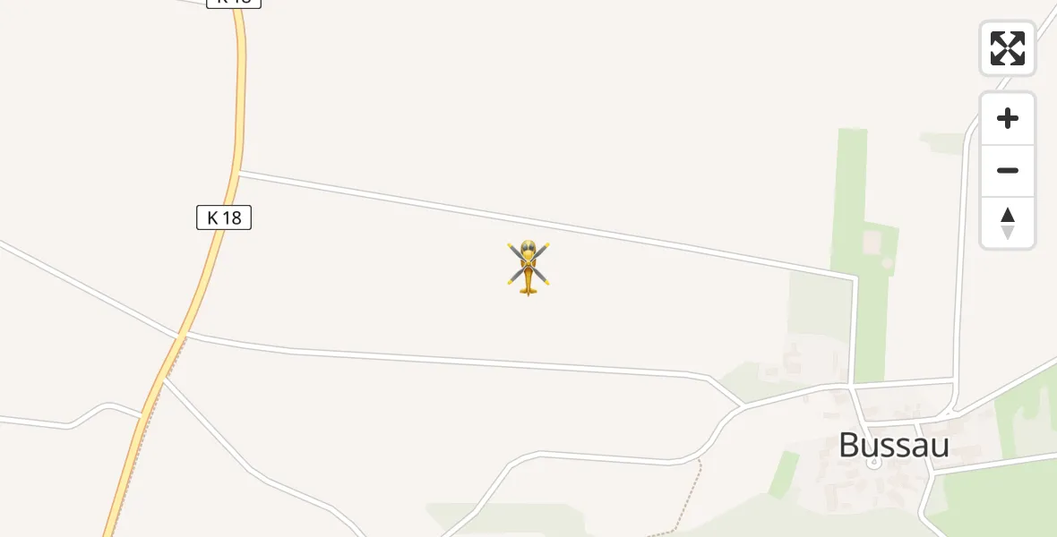 Flugroute Rettungshubschrauber Clenze - Clenze, 23 April 2026, 08:31