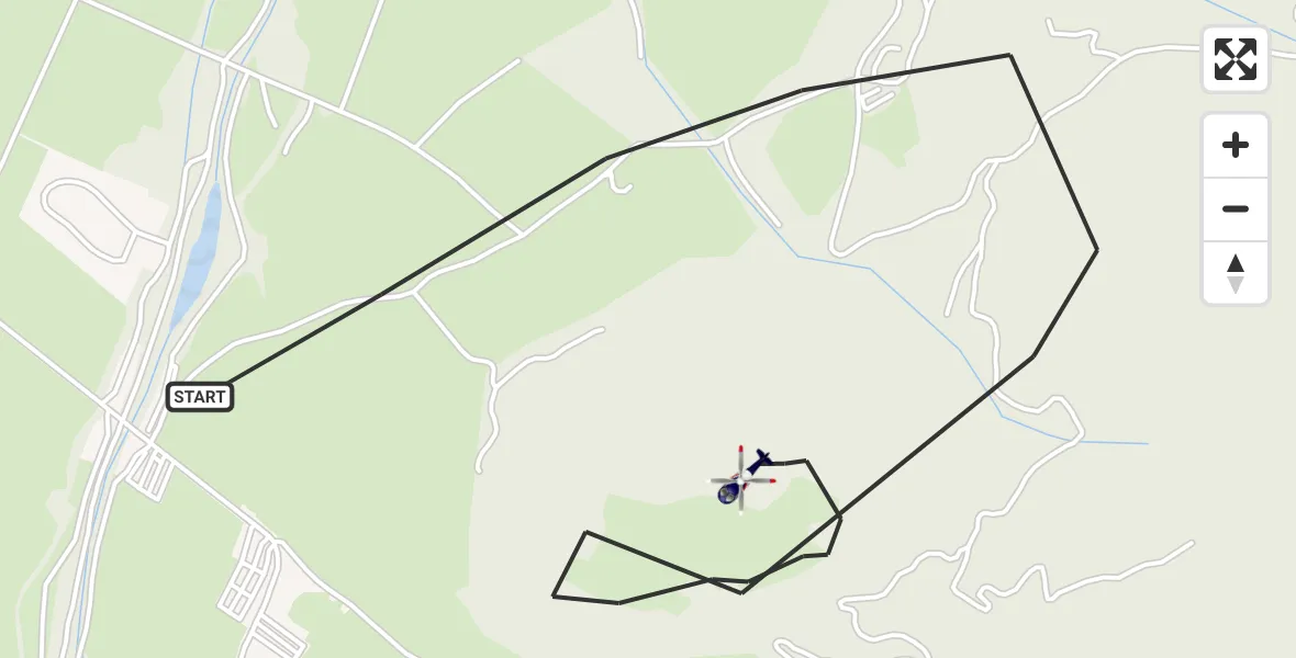 Flugroute Polizeihubschrauber Schwangau - Schwangau, 23 April 2026, 08:43