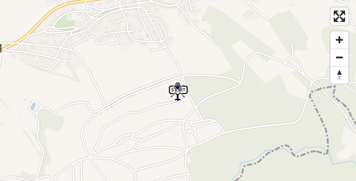 Flugroute Polizeihubschrauber Freyung - Freyung, 23 April 2026, 11:53