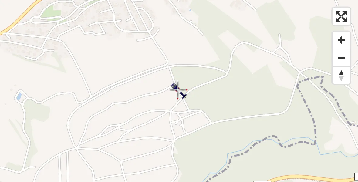 Flugroute Polizeihubschrauber Freyung - Freyung, 23 April 2026, 12:07