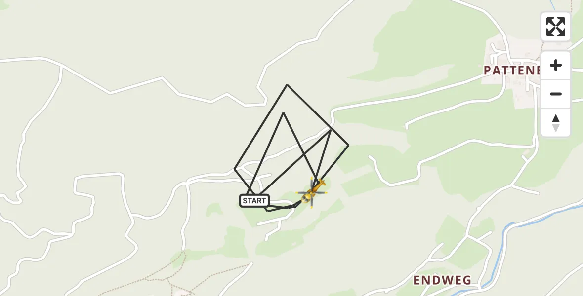 Flugroute Rettungshubschrauber Bergen - Bergen, 24 April 2026, 06:11