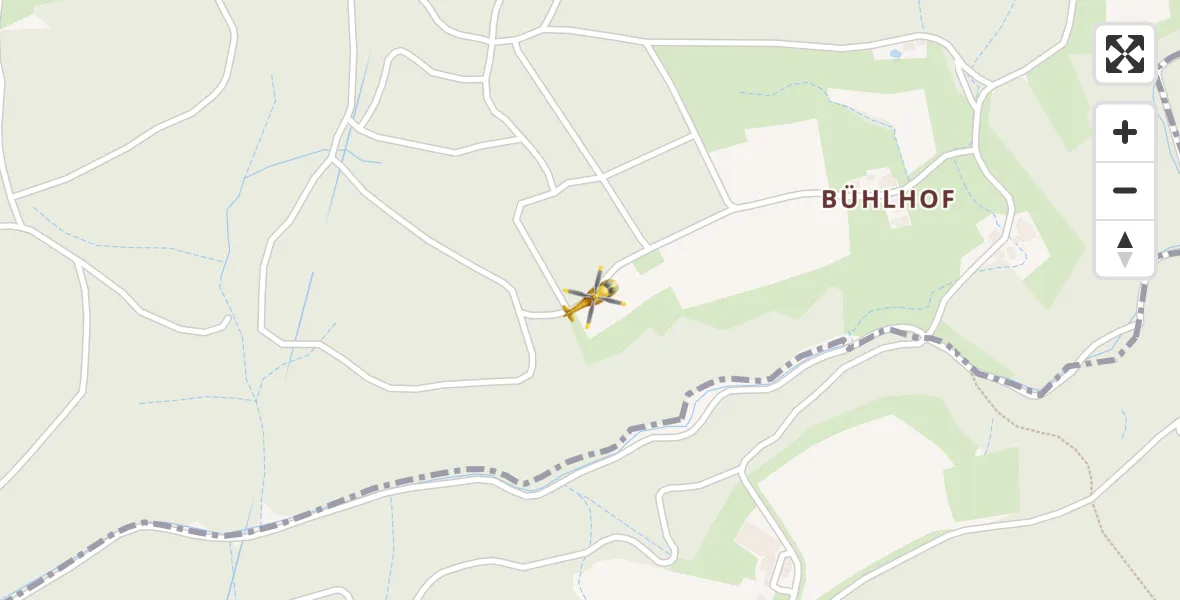 Flugroute Rettungshubschrauber Emmingen-Liptingen - Emmingen-Liptingen, 26 April 2026, 14:39
