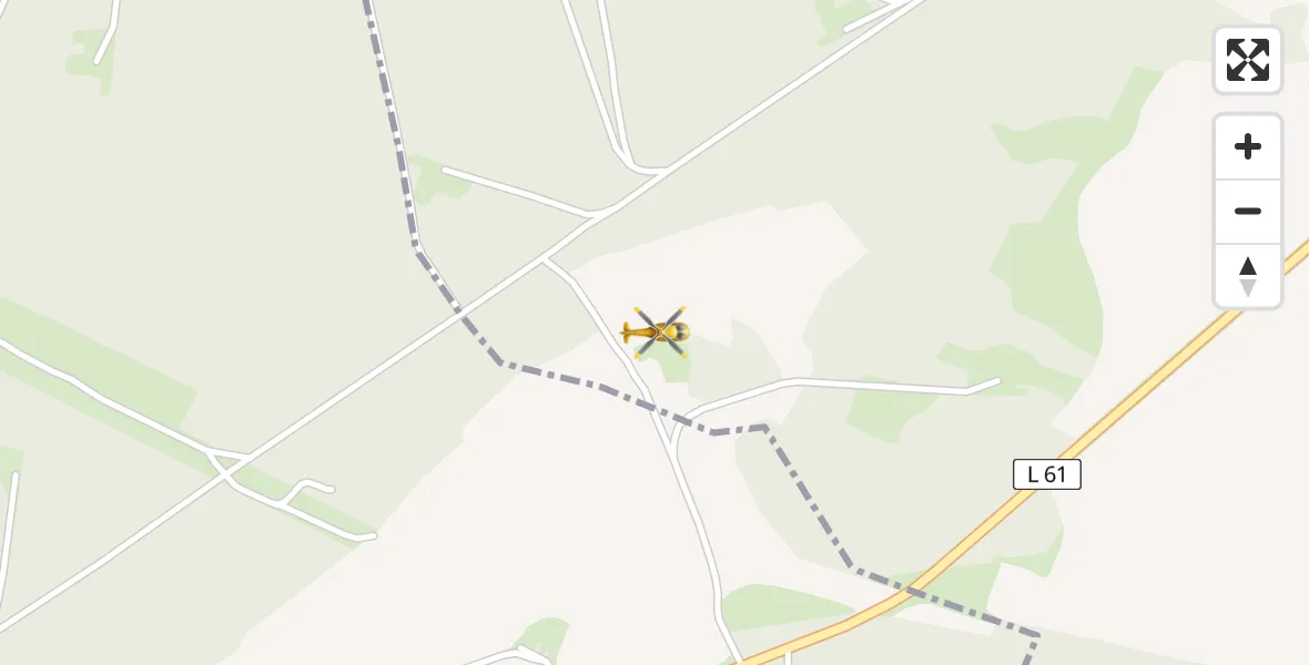 Flugroute Rettungshubschrauber Sallgast - Sallgast, 27 April 2026, 08:53