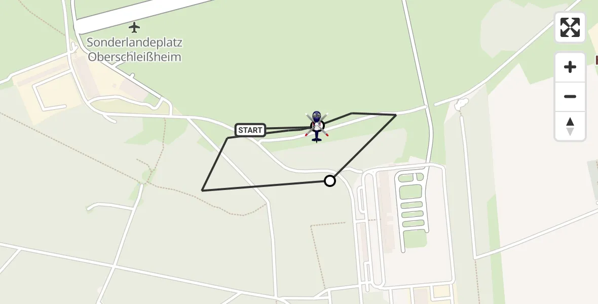 Flugroute Polizeihubschrauber Oberschleißheim - Oberschleißheim, 28 April 2026, 10:31
