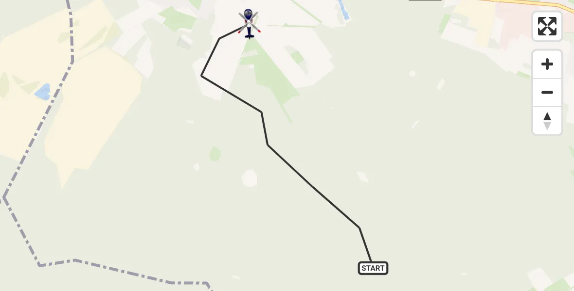 Flugroute Polizeihubschrauber Wietze - Wietze, 28 April 2026, 11:23