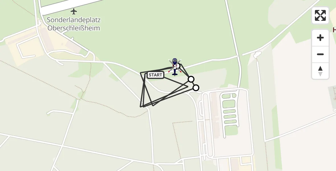 Flugroute Polizeihubschrauber Oberschleißheim - Oberschleißheim, 29 April 2026, 07:48