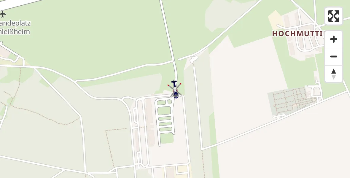 Flugroute Polizeihubschrauber Oberschleißheim - Oberschleißheim, 29 April 2026, 09:47