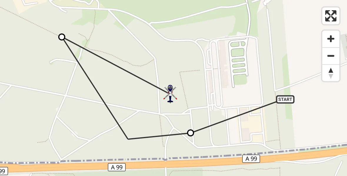Flugroute Polizeihubschrauber Oberschleißheim - Oberschleißheim, 29 April 2026, 12:48