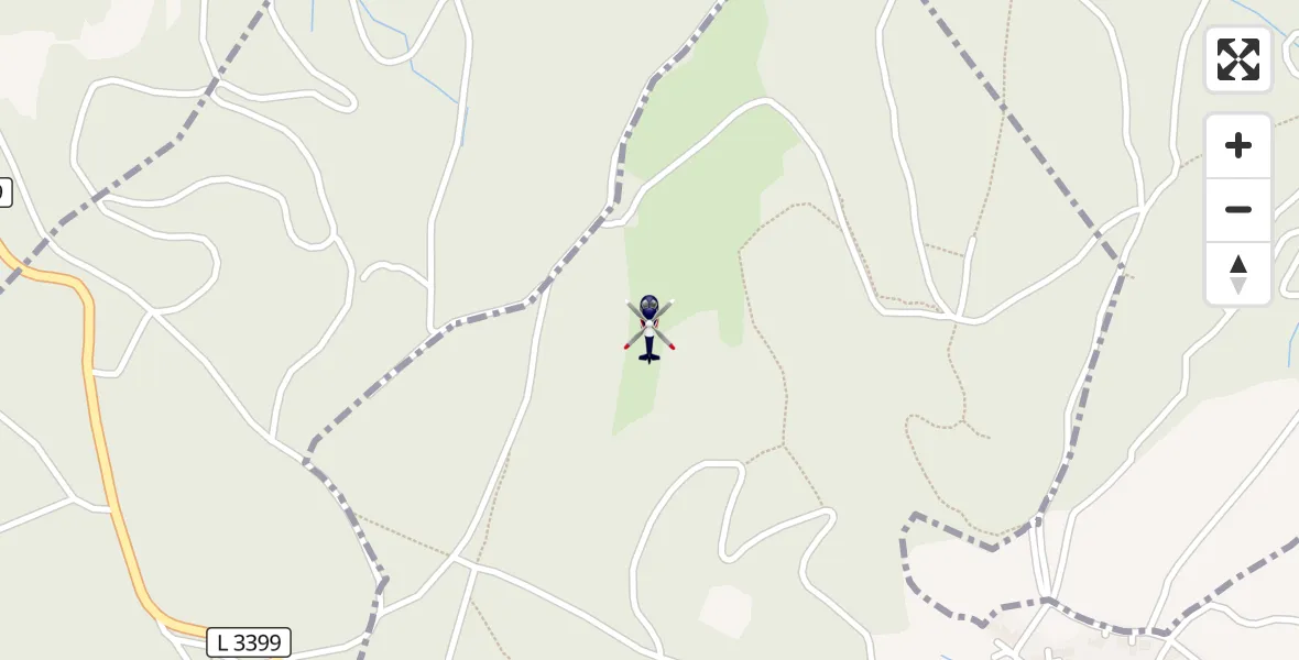 Flugroute Polizeihubschrauber Reichelsheim (Odenwald) - Reichelsheim (Odenwald), 29 April 2026, 20:11