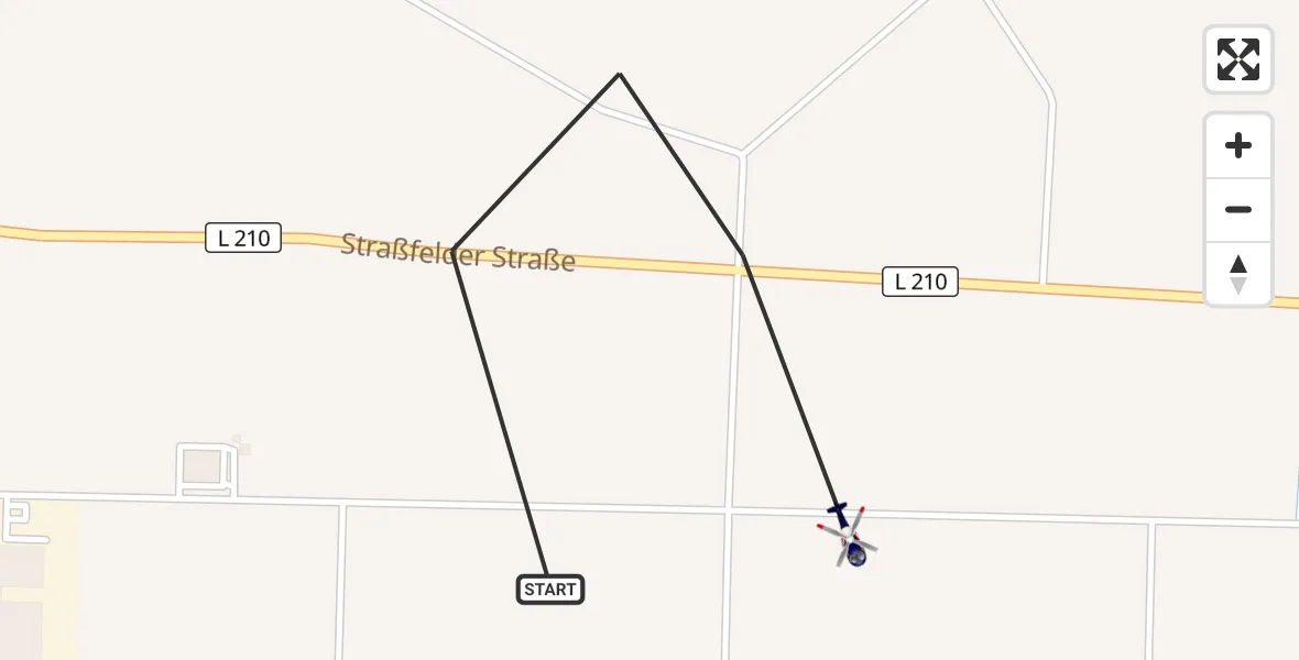 Flugroute Polizeihubschrauber Weilerswist - Weilerswist, 30 April 2026, 12:16