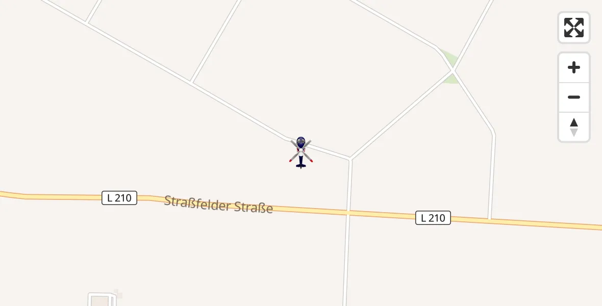 Flugroute Polizeihubschrauber Weilerswist - Weilerswist, 30 April 2026, 13:15