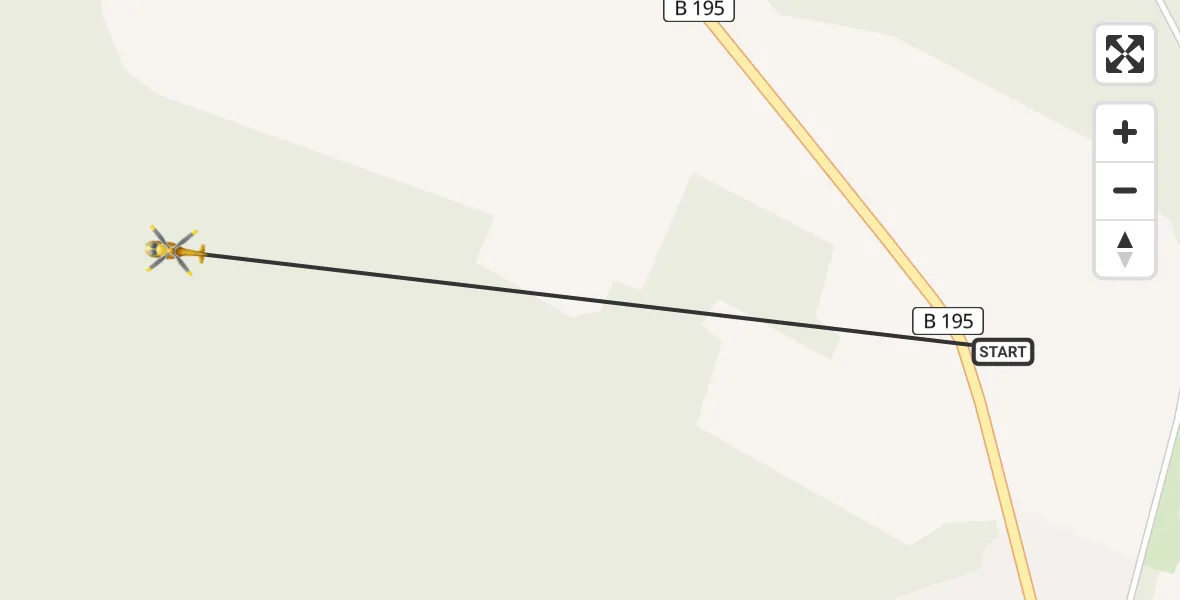 Flugroute Rettungshubschrauber Lanz - Lanz, 01 Mai 2026, 18:33