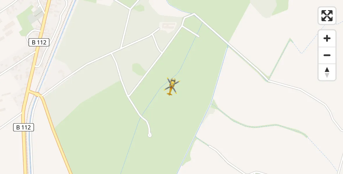 Flugroute Rettungshubschrauber Forst (Lausitz) - Forst (Lausitz), 02 Mai 2026, 13:03