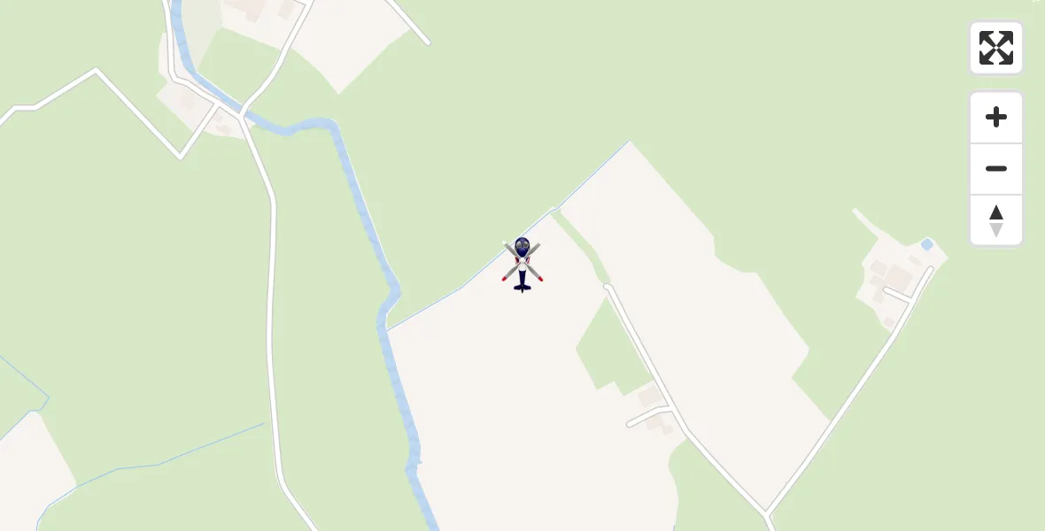 Flugroute Polizeihubschrauber Krummhörn - Krummhörn, 03 Mai 2026, 08:44