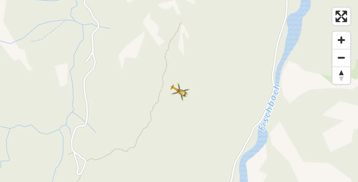 Flugroute Rettungshubschrauber Ruhpolding - Ruhpolding, 03 Mai 2026, 18:00