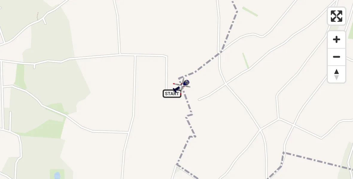 Flugroute Polizeihubschrauber Saffig - Saffig, 04 Mai 2026, 08:53
