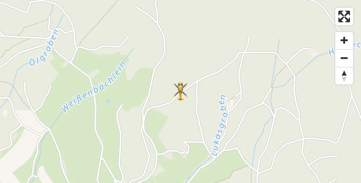 Flugroute Rettungshubschrauber Weidenberg - Weidenberg, 04 Mai 2026, 11:59
