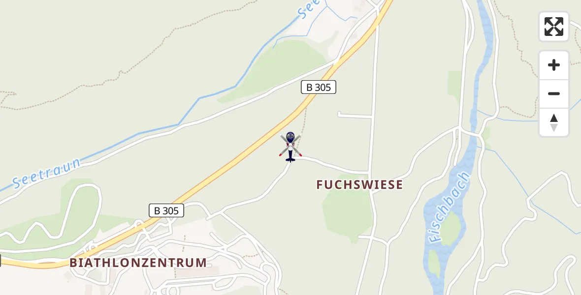 Flugroute Polizeihubschrauber Ruhpolding - Ruhpolding, 04 Mai 2026, 15:56
