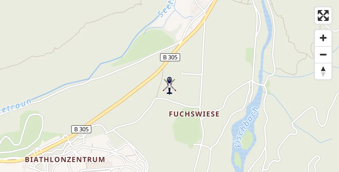Flugroute Polizeihubschrauber Ruhpolding - Ruhpolding, 04 Mai 2026, 17:28