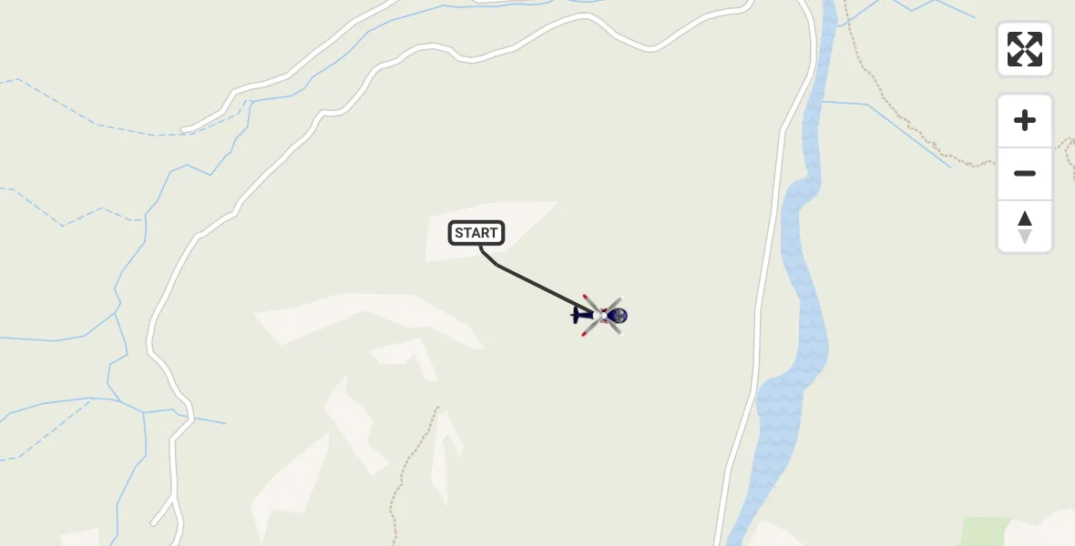 Flugroute Polizeihubschrauber Ruhpolding - Ruhpolding, 04 Mai 2026, 18:02