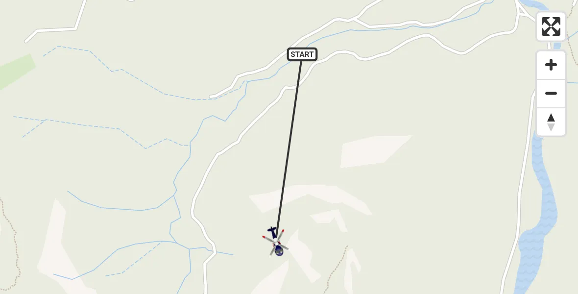 Flugroute Polizeihubschrauber Ruhpolding - Ruhpolding, 05 Mai 2026, 13:40