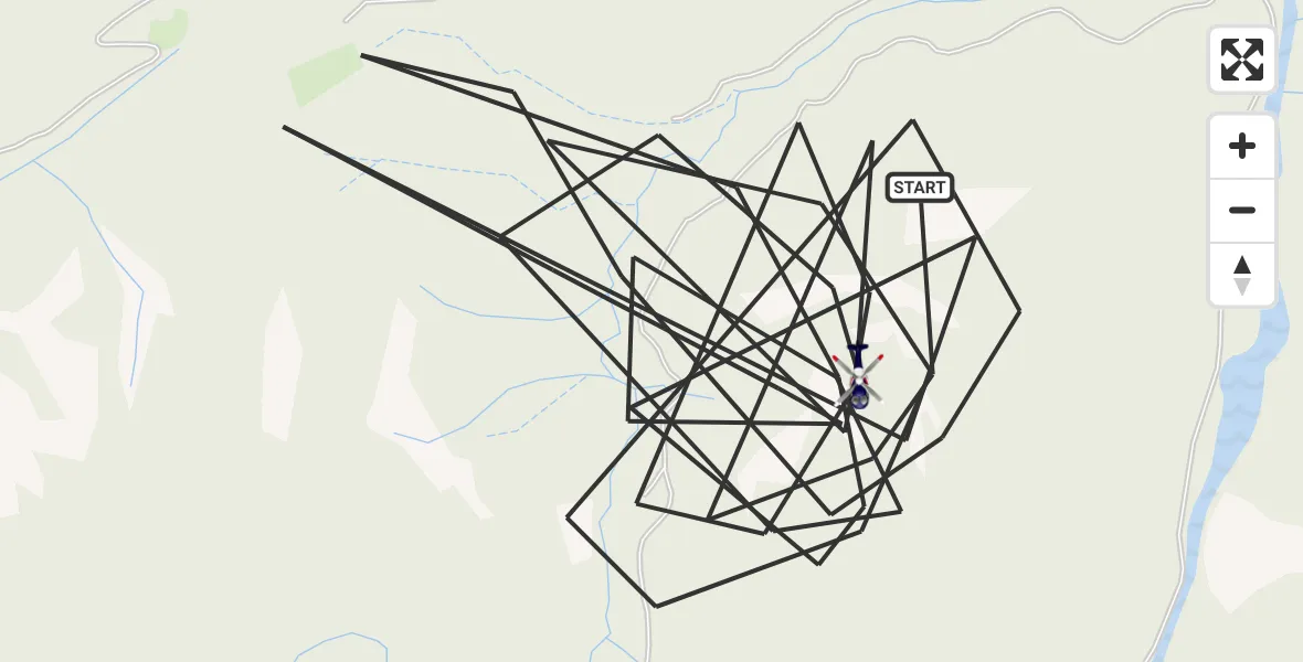 Flugroute Polizeihubschrauber Ruhpolding - Ruhpolding, 05 Mai 2026, 15:13