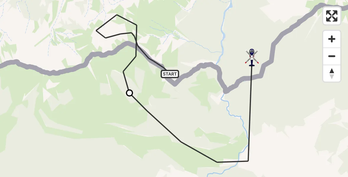 Flugroute Polizeihubschrauber Ruhpolding - Ruhpolding, 05 Mai 2026, 15:43