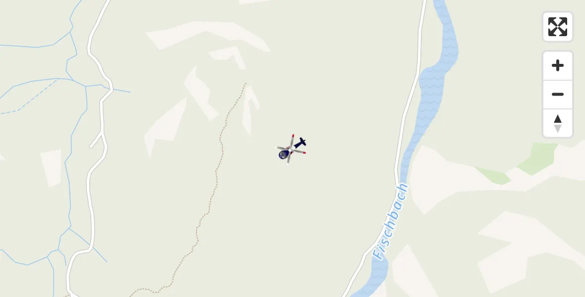 Flugroute Polizeihubschrauber Ruhpolding - Ruhpolding, 05 Mai 2026, 17:17
